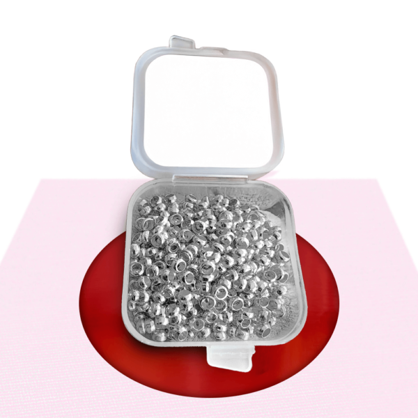 Perles en argent pour locs