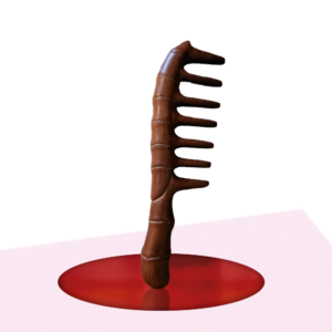 Peigne pour locs avec manche