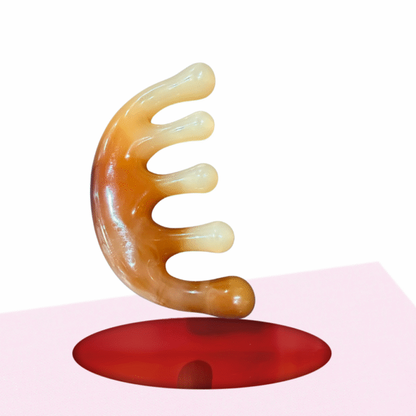 Peigne et Masseur pour Locs – Soin et Stimulation du Cuir Chevelu